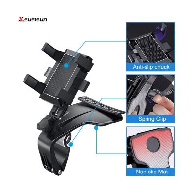 China 1200 Degree Rotation Cell Phone Holder Car Multifunctional Rotating 360 Degree Dash Car Holder Car Phone Holder Mount for 4-7 inch Smartphones for sale