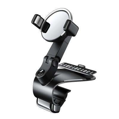 China Universal Car Mobile Phone Holder Anti-shake Stabilizer Car Mount Mobile Phone Holder Compatible with All iPhone Android Smartphone for sale