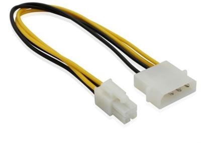 Chine ATX P4 au cable connecteur de puissance de goupille de Molex 4 pour la carte mère RoHS conforme à vendre