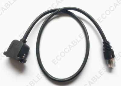 China Varón del PVC del cable de señal de la red RJ45 al cable de extensión femenino para las máquinas del cuidado del piso en venta