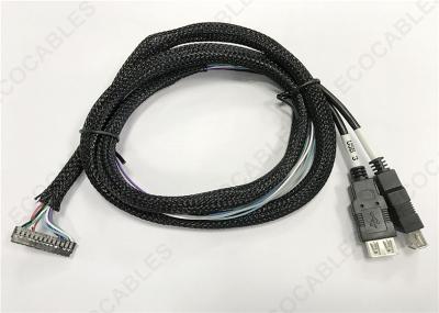 Cina Cablaggio nero dell'automobile di colore per CAVO X - una I /O 3 HA INTRODOTTO + 2 + 2 PRODOTTI USB in vendita