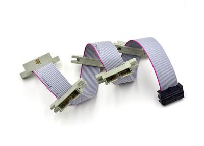 China HF IDC 16P Wire Flat 2.54mm Ribbon Cable For Medical Instruments for sale