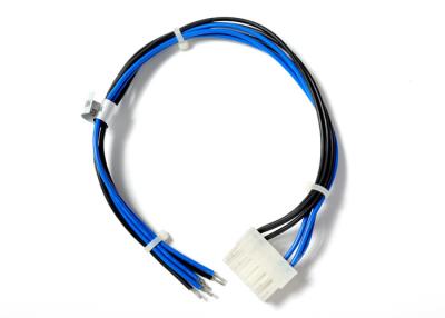 China El negro azul ata con alambre la asamblea de cable interna de Molex del arnés de DC 18awg con MOLEX 0039012125 en venta