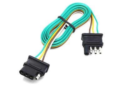 China 4 Way Flat Y splitter Plug Automotive Wiring Harness For Trailer Lights for sale