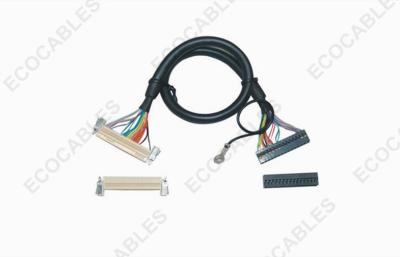 China UL20276 30Awg LVDS Cable Assembly FIX 30P To Dupont 30P for sale