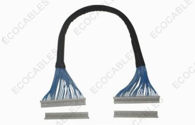 China DF14 30P To DF14 30P LVDS Cable Assembly UL1571 32Awg For Screen for sale