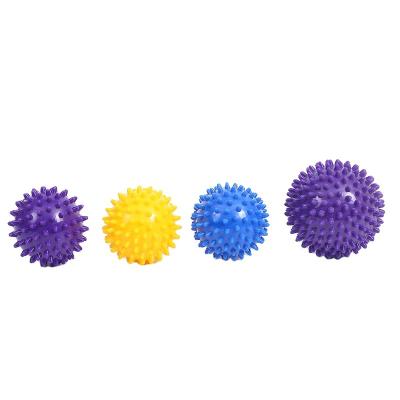 China Round Newly Listed Modern Popular Extra Thick Yoga Ball Spikey Massage Ball for sale