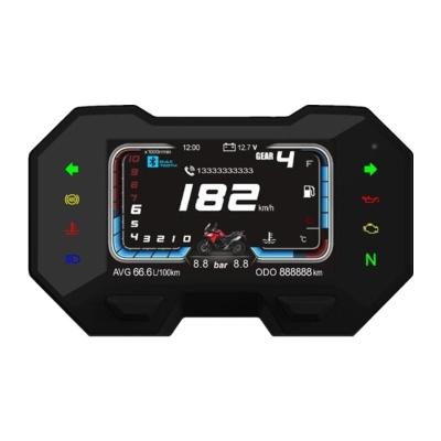 China High Quality Motorcycle TFT Tachometer LCD Display Motorbike Tachometer Motorcycle Meter for sale