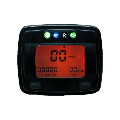 China Large Screen Tachometer LCD Display ATV UTV Digital Display Motorbike Motorcycle Meter Electric System for sale