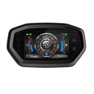 China Deluxe TFT Motorcycle Computer Tachometer for Motorcycle and Scooter for sale