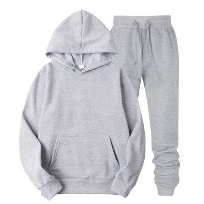 China Breathable Custom Couples Pullover Sweatshirt Oversized Hoodie And Tracker Set Pants Men Tracksuit Hoodies Set for sale