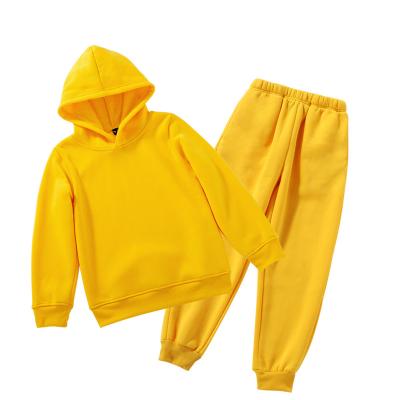 China Custom Kids Anti-Shrink Hoodie Set Blank Hoodies Wholesale Kids Sweatshirts And Hoodies for sale