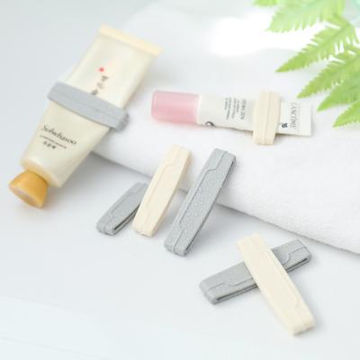 China Daily Viable Single Three Pieces Use Gray Color Manual Plastic Toothpaste Tube Squeezer for sale