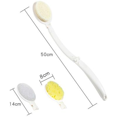 China Long Handle Bathing Long Handle Back Artifact Soft Back Hair Bath Brush for sale