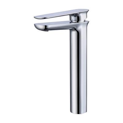 China Hot/Cold Mixer Hotel Bathroom Sink Mixer Brass Single Lever Bath Water Tap Faucets for Bathroom Basin for sale