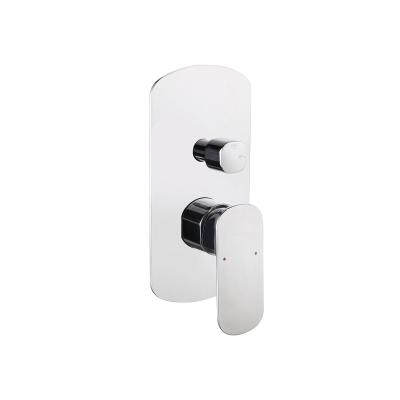 China Thermostatic Faucets Two Function Brass Shower Diverter Valve Concealed Bath Shower Mixer Valve for sale