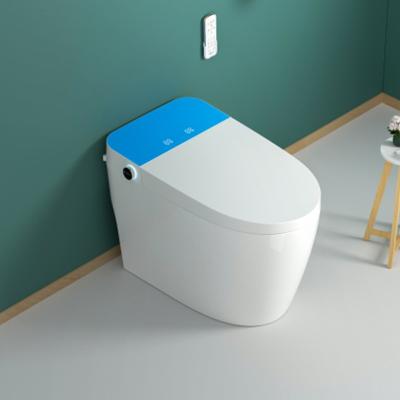 China Automatic Operation Factory Home Bathroom Automatic Ceramic Bathroom Heated Electric Smart Intelligent Toilet for sale