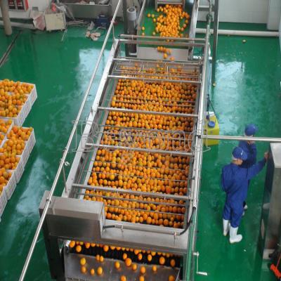 China Juice Production Line Orange Oil extracring machine processing line of fresh fruit orange concentrate and citrus juice drink for sale