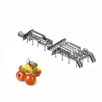 China High Precision Filling Concentrate Fruit Juice Production Line / Level Apple Juice Making Machine for sale