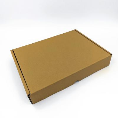 China Customized Craft Brown Rigid Art Paper Box For Packaging Herz for sale