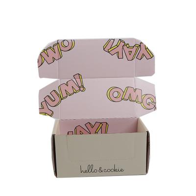 China Factory Price OEM Luxury Packaging Cosmetics Corrugated Mailer Box For Makeup Shipping for sale