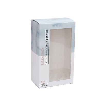 中国 Custom Printed Pvc Window Skylight Luxury Cosmetic Packaging Box 販売のため