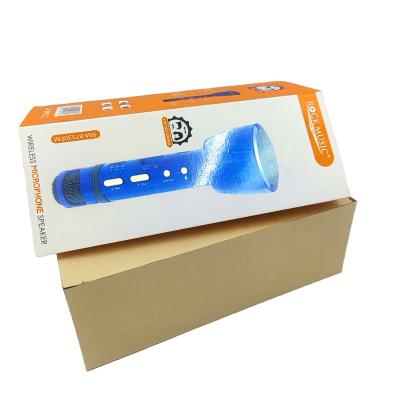 China High-end Professional Customized Electronic Product Flashlight Packaging Box With Special Paper à venda