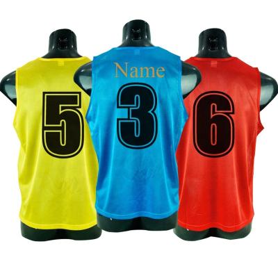 China Shirts & Tops Soccer Training Vest Cheap Football Training Soccer Pennie New Style for sale