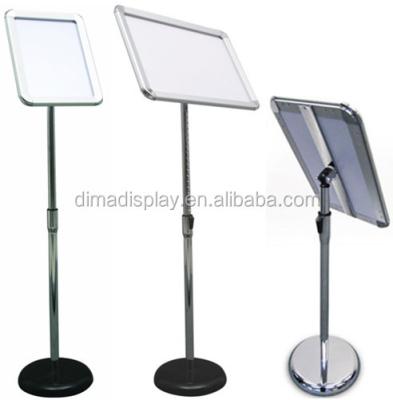 China Aluminum poster rack, menu rack, catalog rack 106*8*28cm for aluminum poster rack for sale