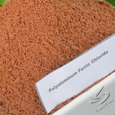 China ISO Certified Powered Poly Aluminum Ferric Chloride Water Treatment Flocculant for sale