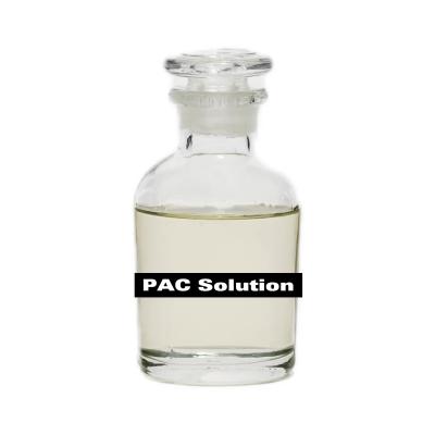 China Oilfield Poly aluminum Chloride solution liquid pac plant Water Treatment chemicals Cas 1327 41 9 flocculation in water for sale