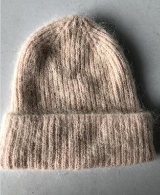 China COMMON fashion high quality wool mohair knitting wool skullcap for sale