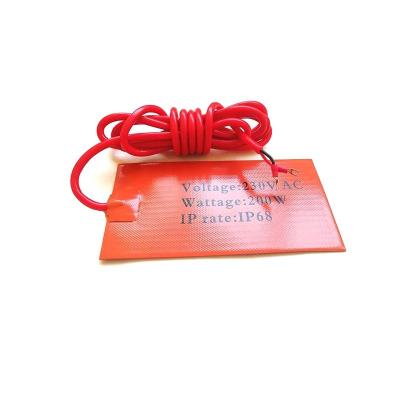 China Silicone Cover Heater 200*100mm 230V 200W Silicone Cover Heater for sale