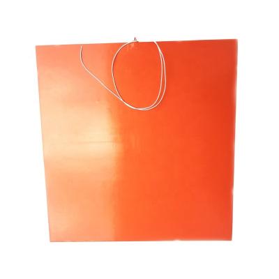 China silicone heater for 3d printer 1000*1000*1.5mm 220v 2000W silicone rubber heater for sale