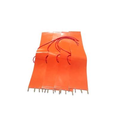 China Heat Blanket For Oil Barrel 250*1200*1.5mm 240V Silicone Oil Drum Heater for sale