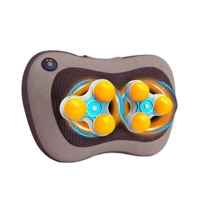 China Therapy Neck Pillow Massager Shoulder Infrared Heating Kneading Shawl With Heat For Car Home Office Use for sale