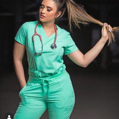 China Wholesale Custom Nurse Uniforms Enfermeriacal Scrub Nursing Medical Scrubs Anti-Wrinkle Scrubs Scrubs à venda