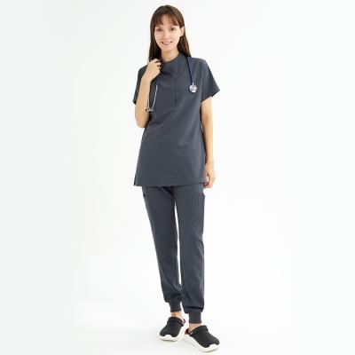 China fuyi Premium Fashionable Cheap Cotton Anti-wrinkle Medical Scrubs Uniforms Hospital Nursing Uniforms Sets for sale