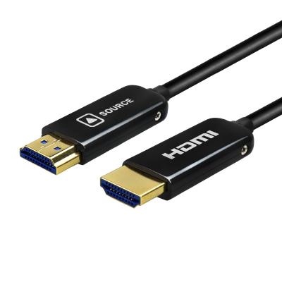 China COMPUTER Cabl Hdmi ARC Fiber Optic Active Optic 4K Aoc 50M Max Length Active Optical Hdmi Cable for sale