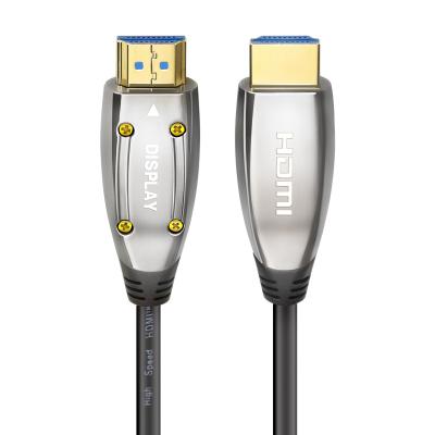 China COMPUTER Metal Hdmi Cable 4K 5M 10m 15M 20M 100 Meters Aoc Hdmi Optical Fiber Optic Cable for sale