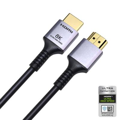 China High Speed ​​COMPUTER OEM ODM hdmi Gold Plated 0.5M 1.5M 2M 3M 8K 60Hz Ultra Slim Hdmi Cable 8k for sale