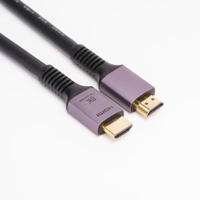 China 8K COMPUTER hdmi cable 2160P twisted gold played 0.5 7.5M hdmi to hdmi cable with chip for sale