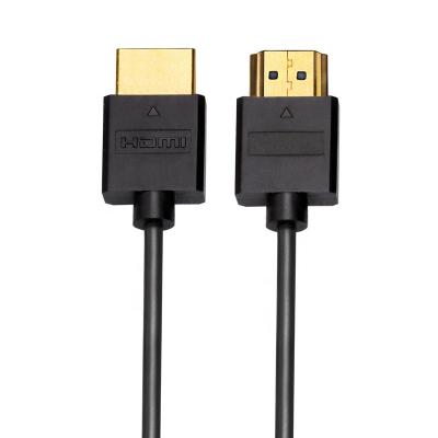 China COMPUTER 4K Ultra Slim High Speed ​​Thin Hdmi Cable HDTV Poshshine Wire Kit In Package Thin Flexible Hdmi Cable for sale