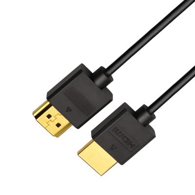 China Super Slim Oxygen Free Ultra Thin Flexible Super Thin Copper Support 3D 4K Hdmi Speed ​​Premium Thin Cable for sale