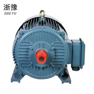 China 55HP YE3-250M-6P-37KW 985RPM AC Electric Motor Totally Enclosed Three Phase Asynchronous Motor Cast Iron For Mechanical Equipment for sale