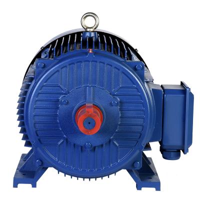 China 55HP YE2-225S-4P 37KW totally enclosed flgel dreiphasen motor cast iron three phase AC asynchronous motor for sale