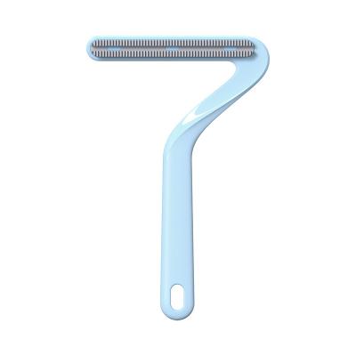 China Sustainable Dog Hair Remover Brush Portable Cat Pet Hair Hair Ball Double Sided Cleaner Carpet Scraper Brush for Couch Blanket Clothes Car for sale