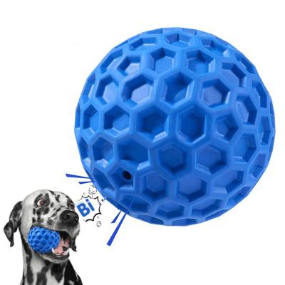 China Sustainable New Design pet chew toy ball pet chew play toy pet chew vent toy for sale