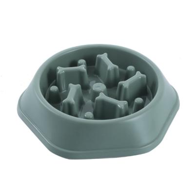 China Automatic Factory Direct China slow feed dog bowl anti-choking slow food bowl anti-overturning slow pet food bowl for sale