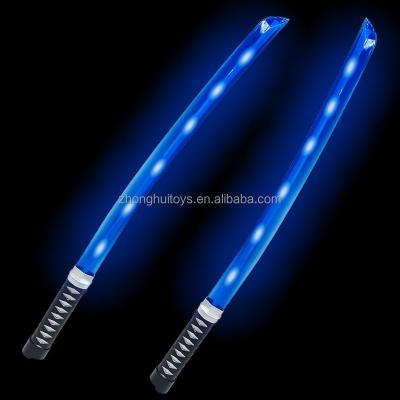 China New Toy Multicolor Light Up Foam Plastic Ninja Led Flashing Sword for sale